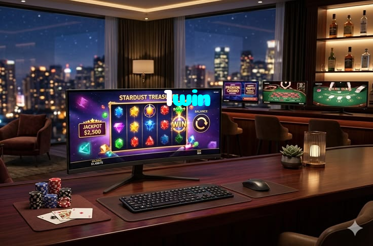 1win casino presented on mobile device in Pakistan with slots and live games